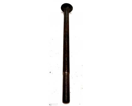 Bullone mm 12 x200 testa tonda quadro sotto testa grezzo