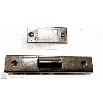 Cricchetto a smusso in ferro mm 120