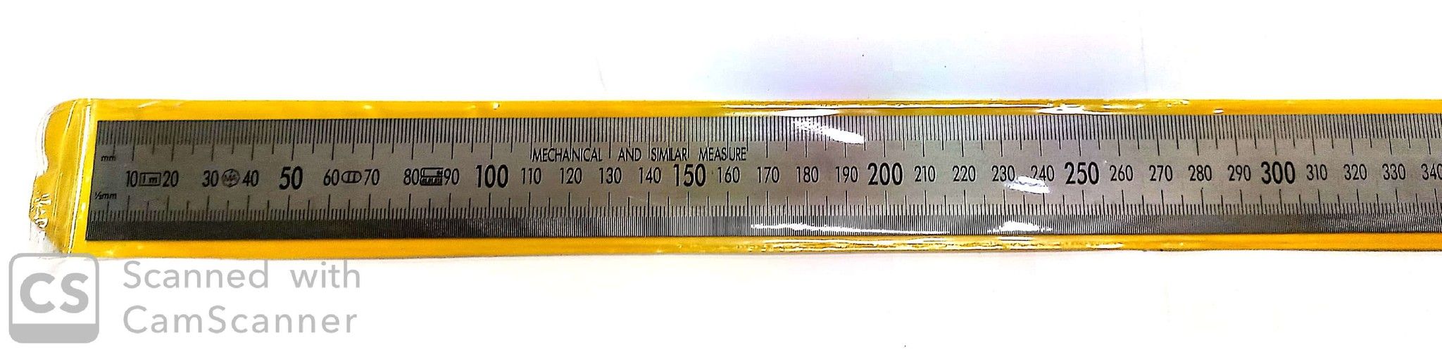 Riga inox millimetrata mm 1000 x 30 x 0,8