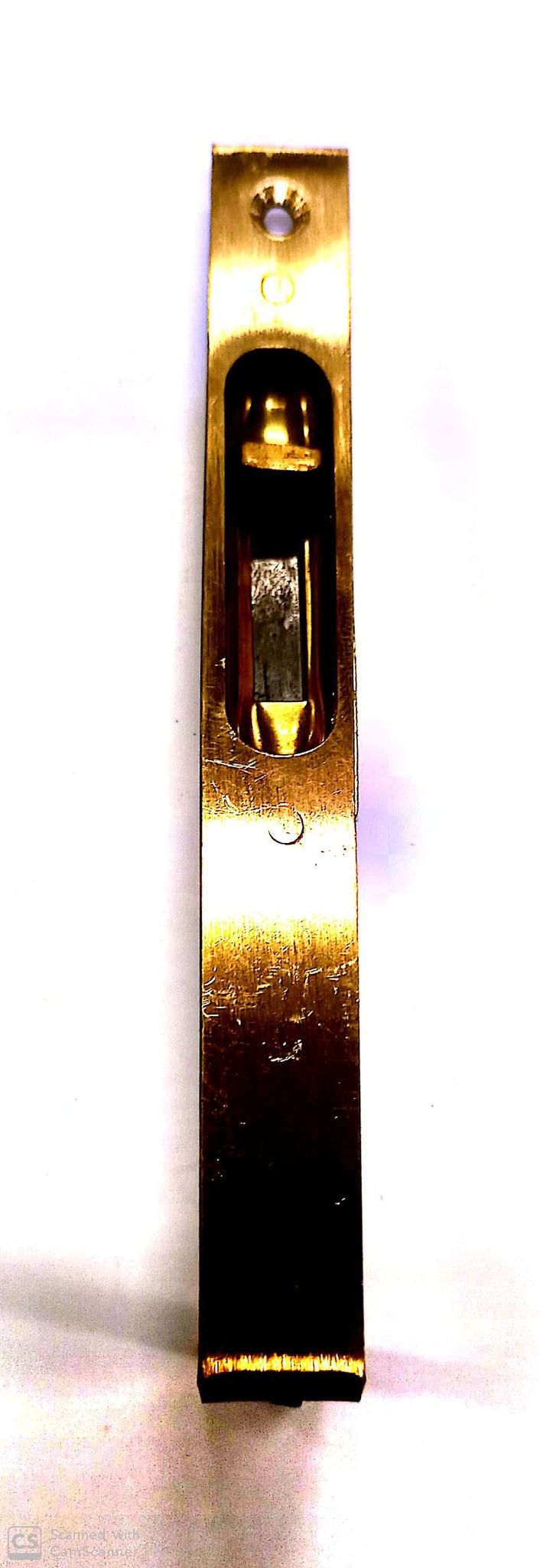 Catenaccio ad unghia cm 12 frontale mm 15 in ottone serie normale