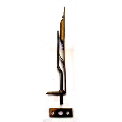 Catenaccio ad unghia cm 15 frontale mm 15 in ottone serie normale