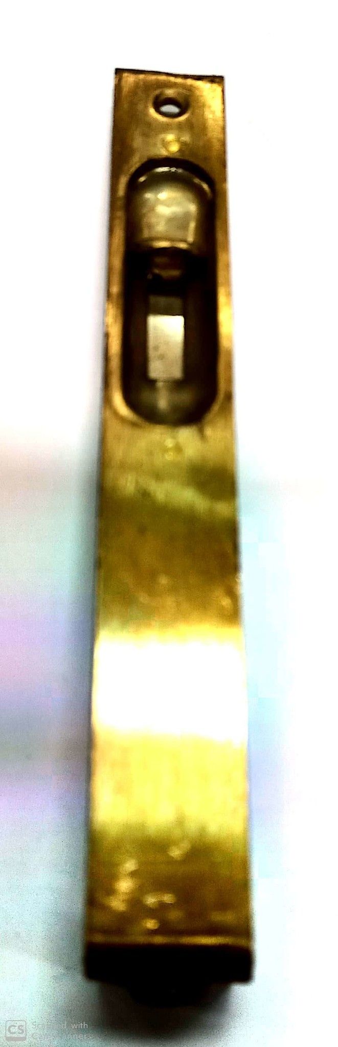 Catenaccio ad unghia cm 15 frontale mm 20 in ottone serie pesante