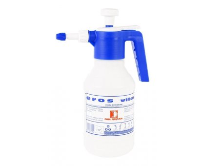 Pompa a precompressione EROS VITON 2 l, Bianco Traslucido/Blu