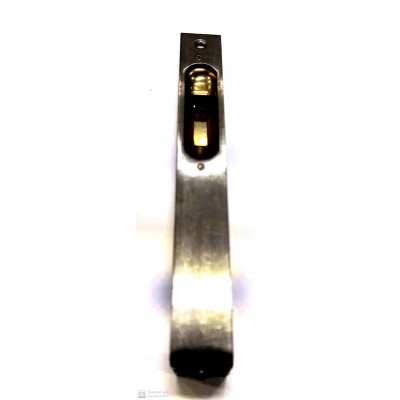 Catenaccio ad unghia cm 15 frontale mm 20 in ferro grezzo serie pesante