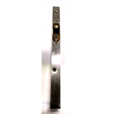 Catenaccio ad unghia cm 20 frontale mm 15 in ferro grezzo serie normale