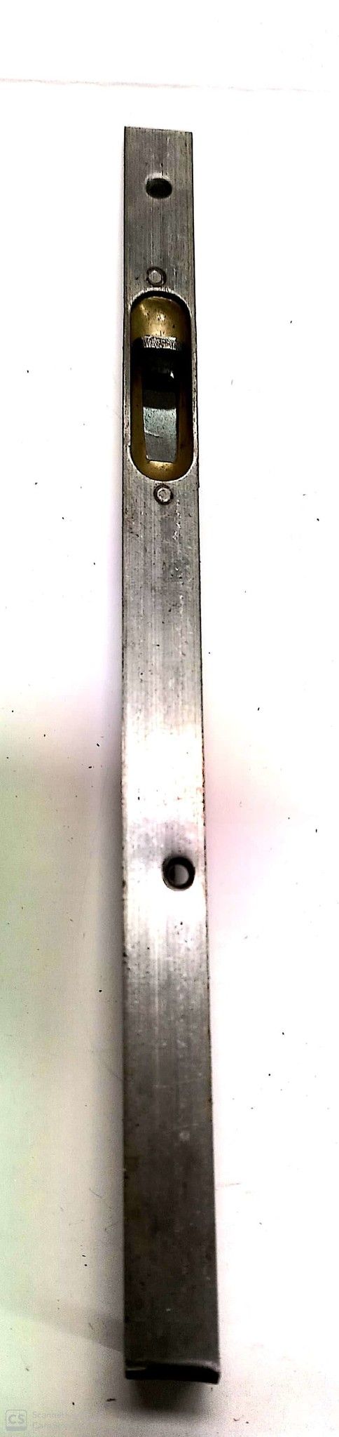 Catenaccio ad unghia cm 25 frontale mm 15 in ferro grezzo serie normale