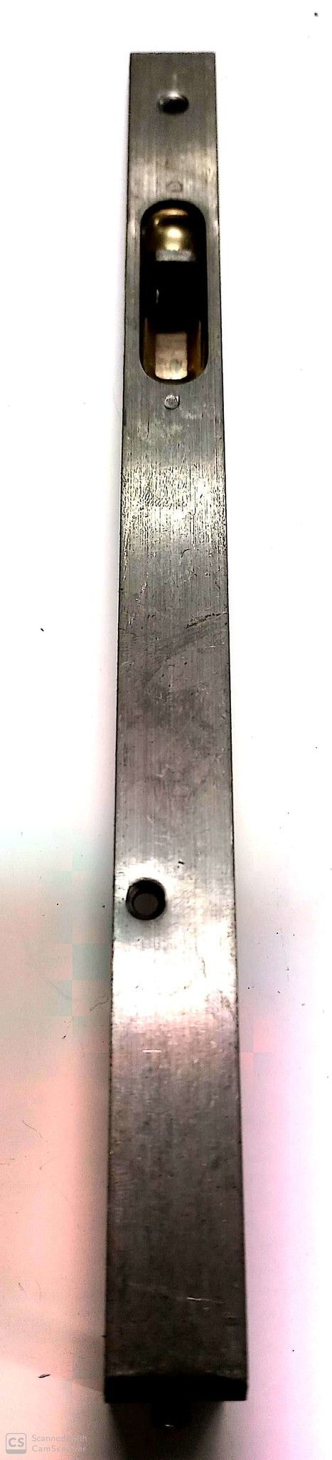 Catenaccio ad unghia cm 25 frontale mm 18 in ferro grezzo serie media