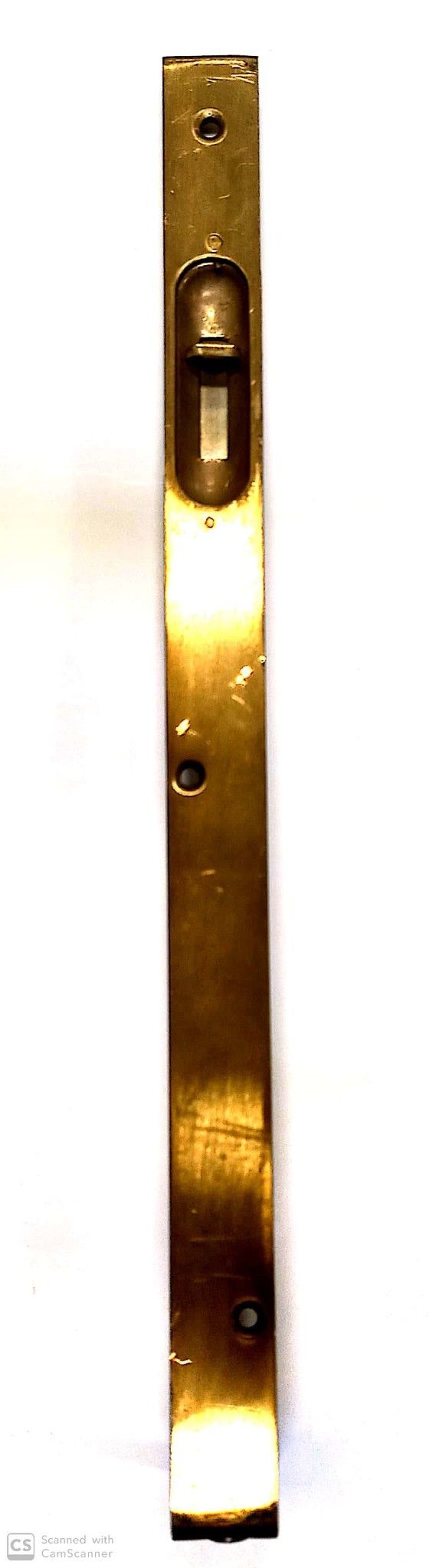 Catenaccio ad unghia cm 30 frontale mm 20 in ottone serie pesante