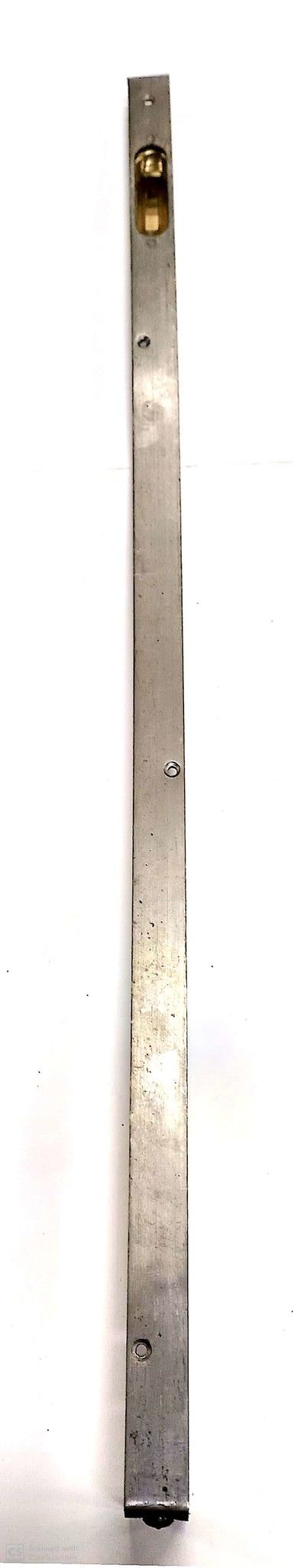 Catenaccio ad unghia cm 60 frontale mm 20 in ferro grezzo serie pesante