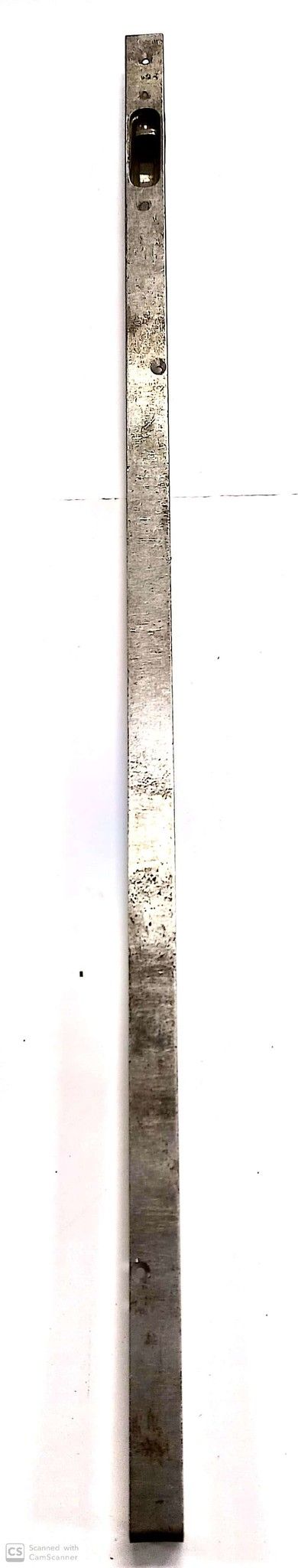 Catenaccio ad unghia cm 60 frontale mm 18 in ferro grezzo serie media