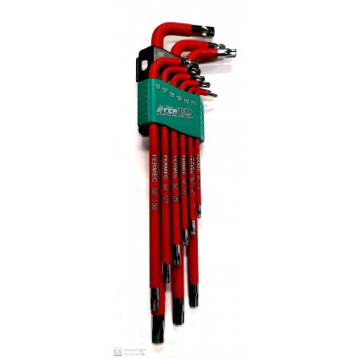 Serie 9 Chiavi Torx T10-T50 CALAMITATE FERMEC