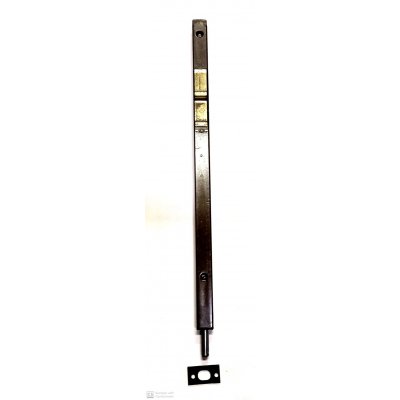 Catenaccio a pulsante tipo stretto cm 25 bronzato AGB 300