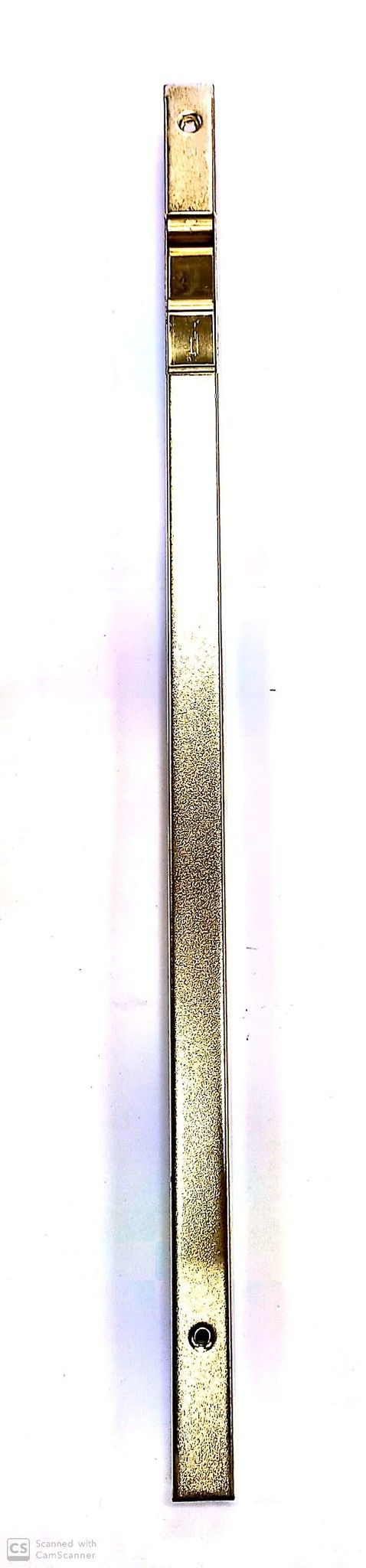 Catenaccio a pulsante cm 40 in ferro ottonatto AGB 313