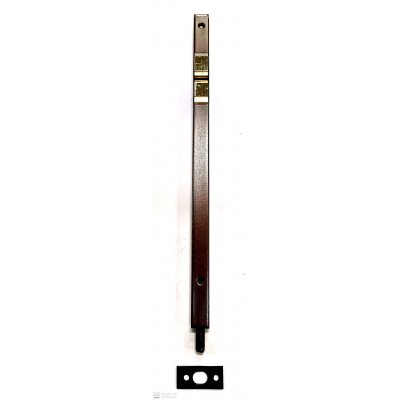 Catenaccio a pulsante cm 30 in ferro bronzato AGB 310