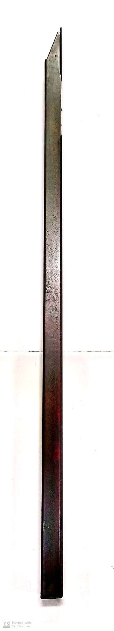 Catenaccio a pulsante cm 40 in ferro bronzato AGB 310