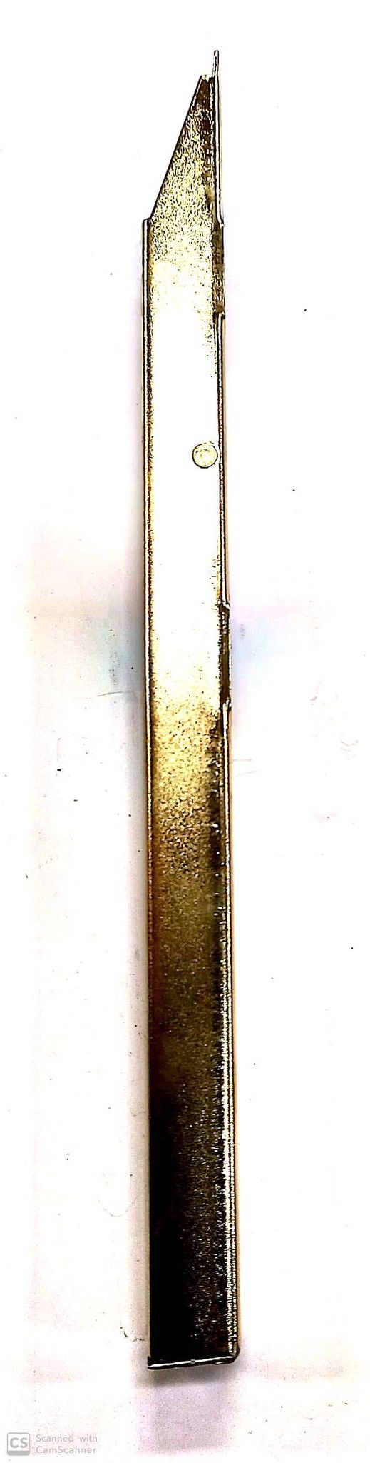 Catenaccio a leva cm 20 in ferro ottonato AGB 320