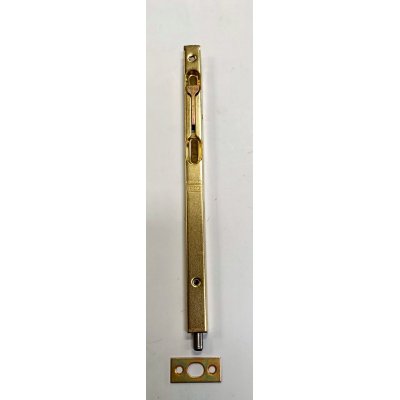 Catenaccio a leva cm 25 in ferro ottonato AGB 320