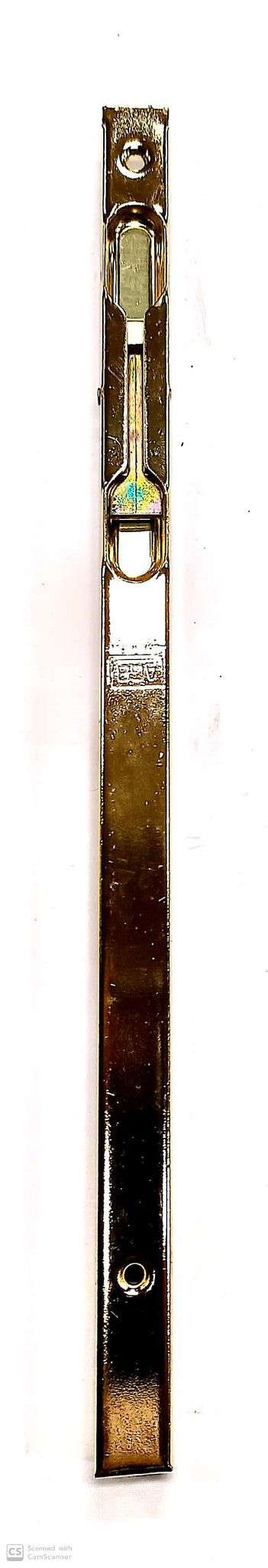 Catenaccio a leva cm 30 in ferro ottonato AGB 320