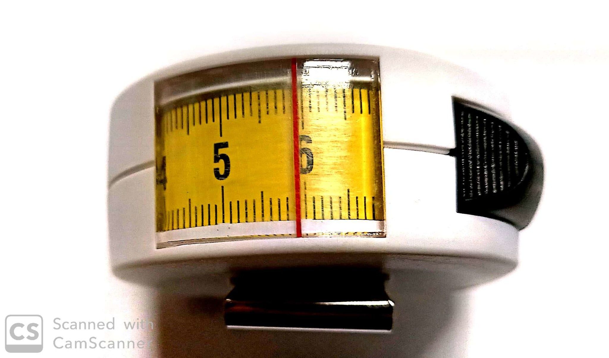 Flessometro con finestra di lettura per misure interne mt 3 nastro mm 16