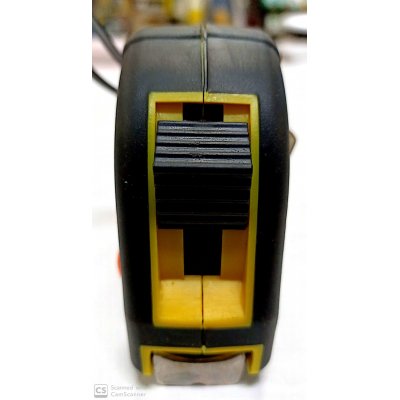 Flessometro gommato triplo stop 8mx25mm VOLA