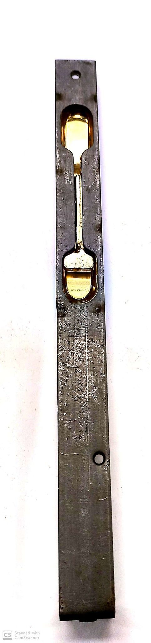 Catenaccio a leva aperto cm 25 in ferro grezzo