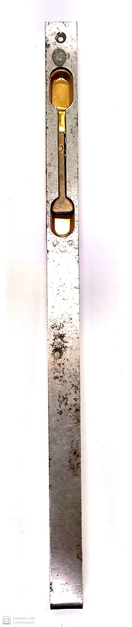 Catenaccio a leva aperto cm 35 in ferro grezzo