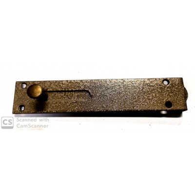 Catenaccio sottolama cm 20 tipo pesante in ferro verniciato