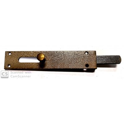 Catenaccio sottolama cm 20 tipo pesante in ferro verniciato