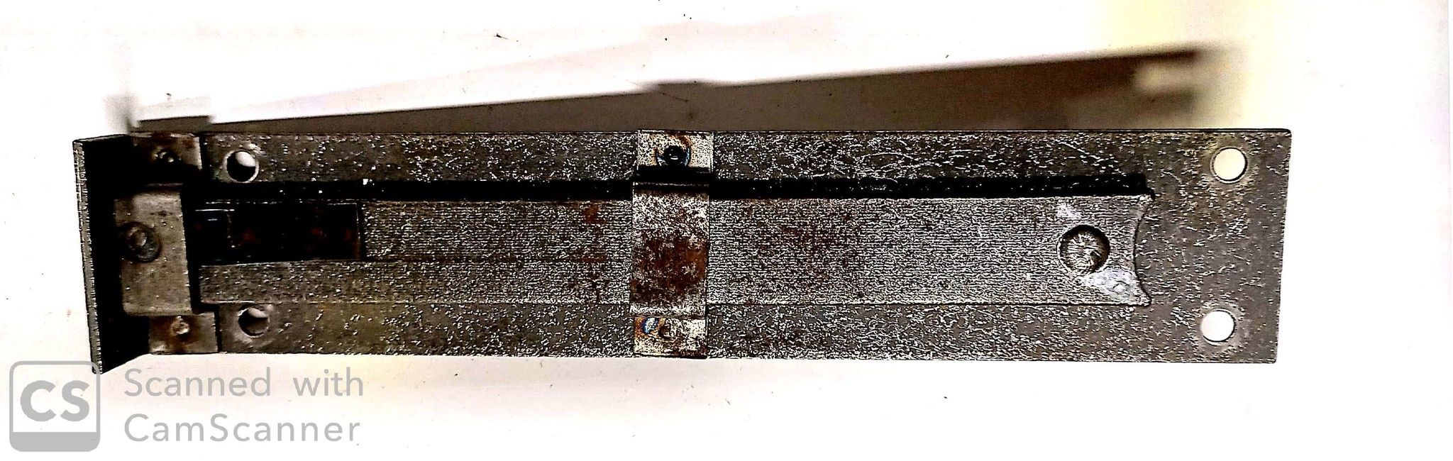Catenaccio sottolama cm 20 tipo pesante in ferro verniciato