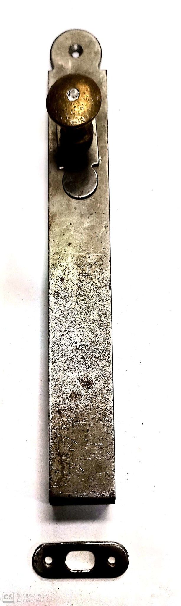 Catenaccio sottolama cm 20 in ferro grezzo