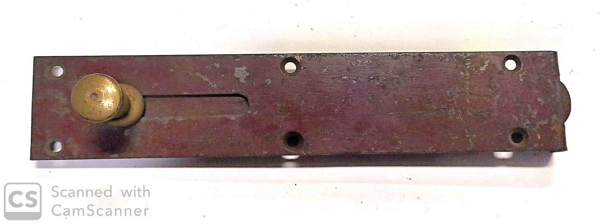 Catenaccio sottolama cm 22,5 tipo pesante in ferro verniciato