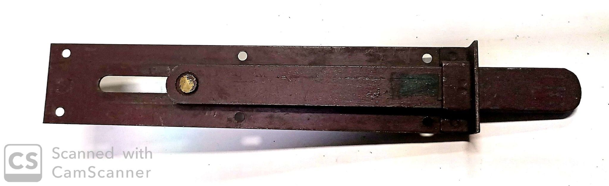 Catenaccio sottolama cm 22,5 tipo pesante in ferro verniciato