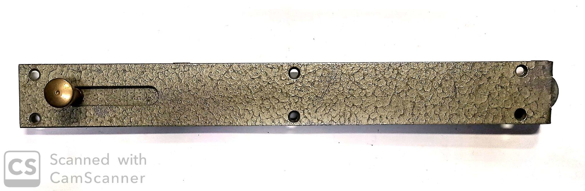 Catenaccio sottolama cm 35 tipo pesante in ferro verniciato