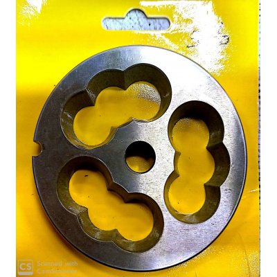 Piastra inox per cotiche per tritacarne n. 32