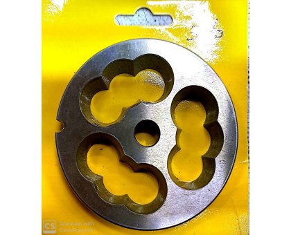 Piastra inox per cotiche per tritacarne n. 32