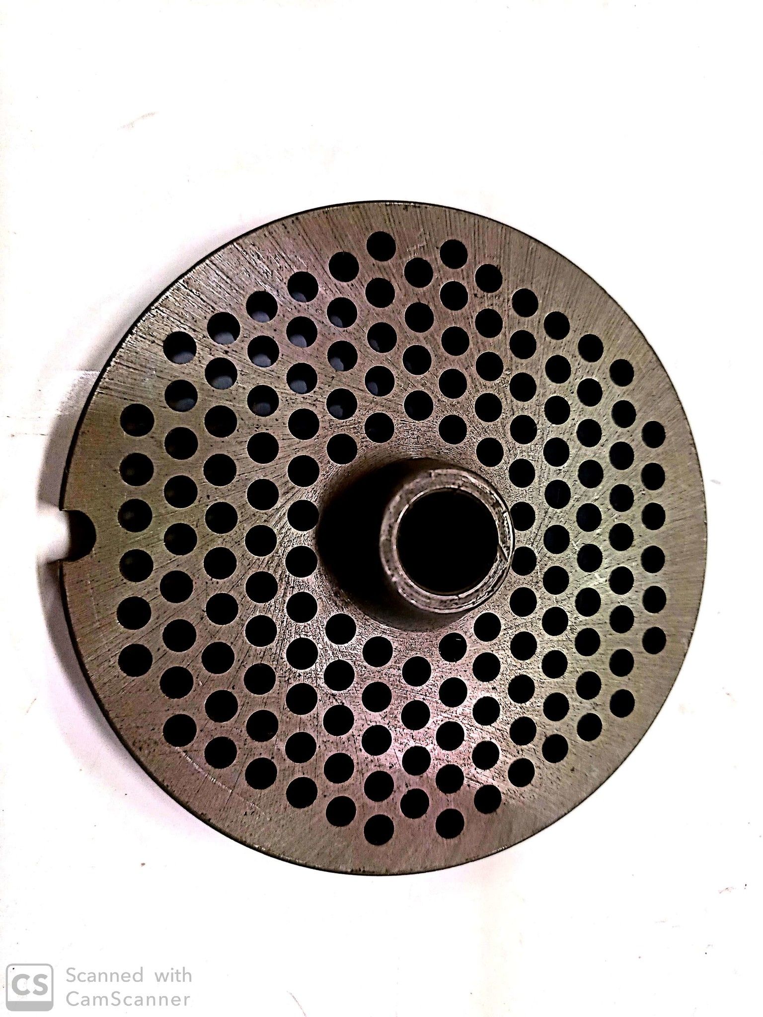 Piastra per tritacarne n. 32 foro  5 mm