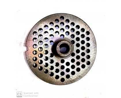 Piastra per tritacarne n. 32 foro 6 mm