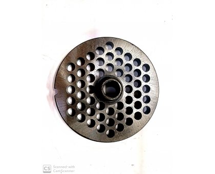 Piastra per tritacarne n. 32 foro 8 mm