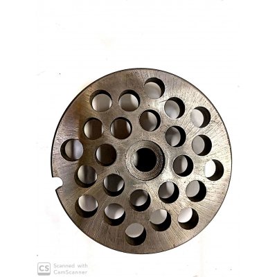 Piastra per tritacarne n. 32 foro 12 mm