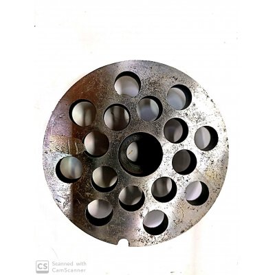 Piastra per tritacarne n. 32 foro 14 mm