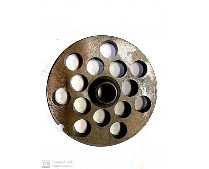 Piastra per tritacarne n. 32 foro 16 mm