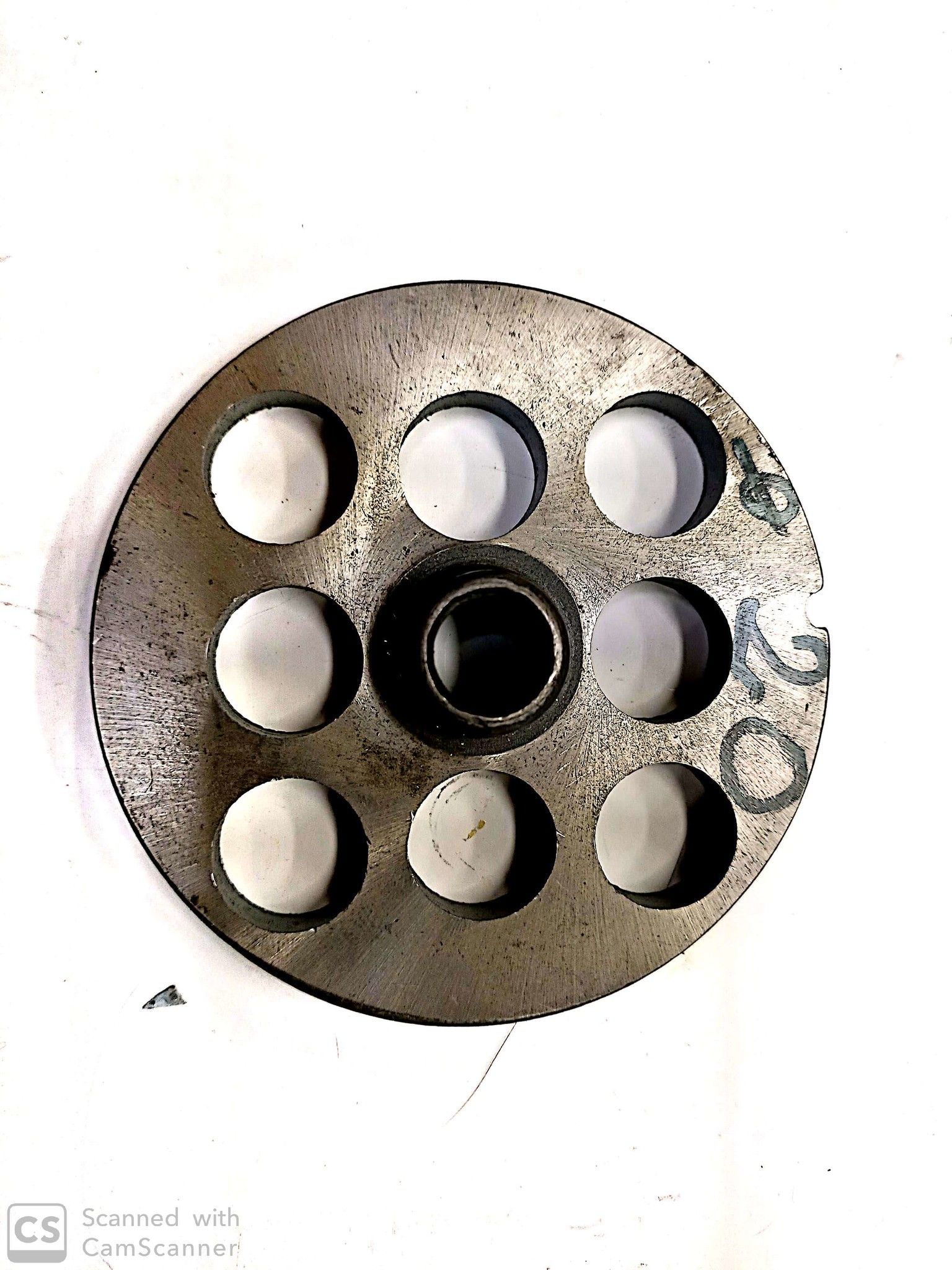 Piastra per tritacarne n. 32 foro 20 mm