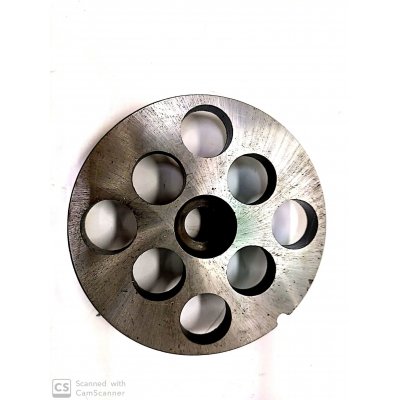 Piastra per tritacarne n. 32 foro 20 mm