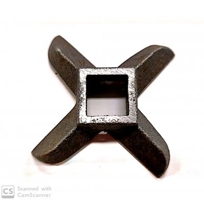 Coltello per tritacarne manuale n. 10 - 12