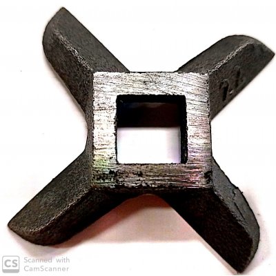 Coltello per tritacarne manuale n. 22