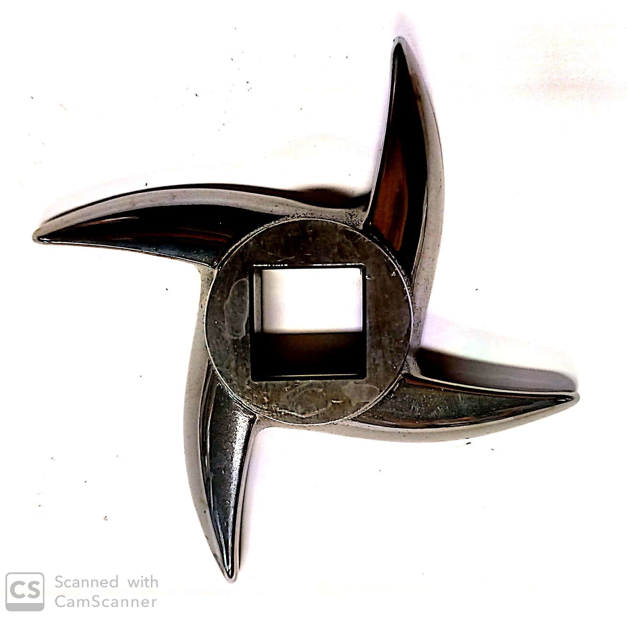 Coltello INOX per tritacarne n. 32