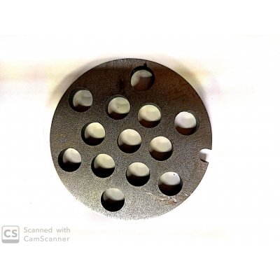 Piastra per tritacarne n. 10-12 foro 10 mm