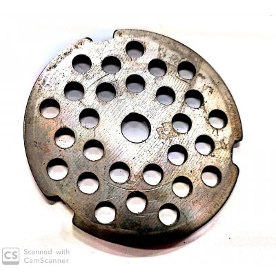 Piastra per tritacarne n. 5 foro 5 mm