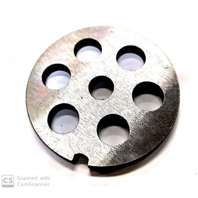 Piastra per tritacarne n. 5 foro 10 mm