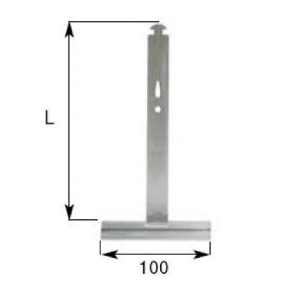 Bloccatapparelle a stecca con coda a taglio